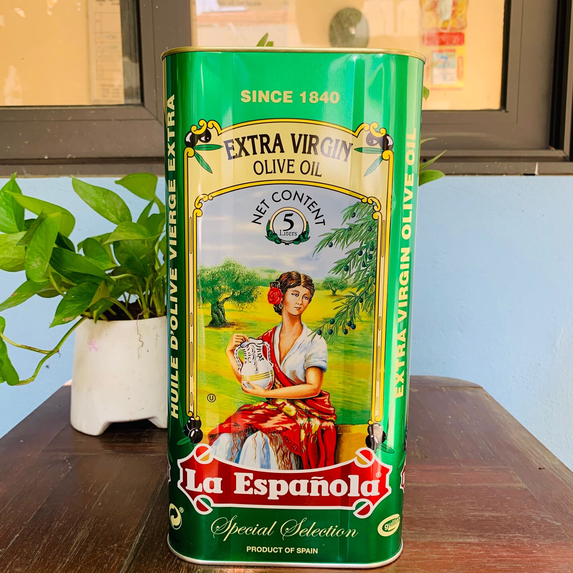 DẦU OLIU EXTRA VIRGIN CAN 5L (NHẬP KHẨU TÂY BAN NHA)