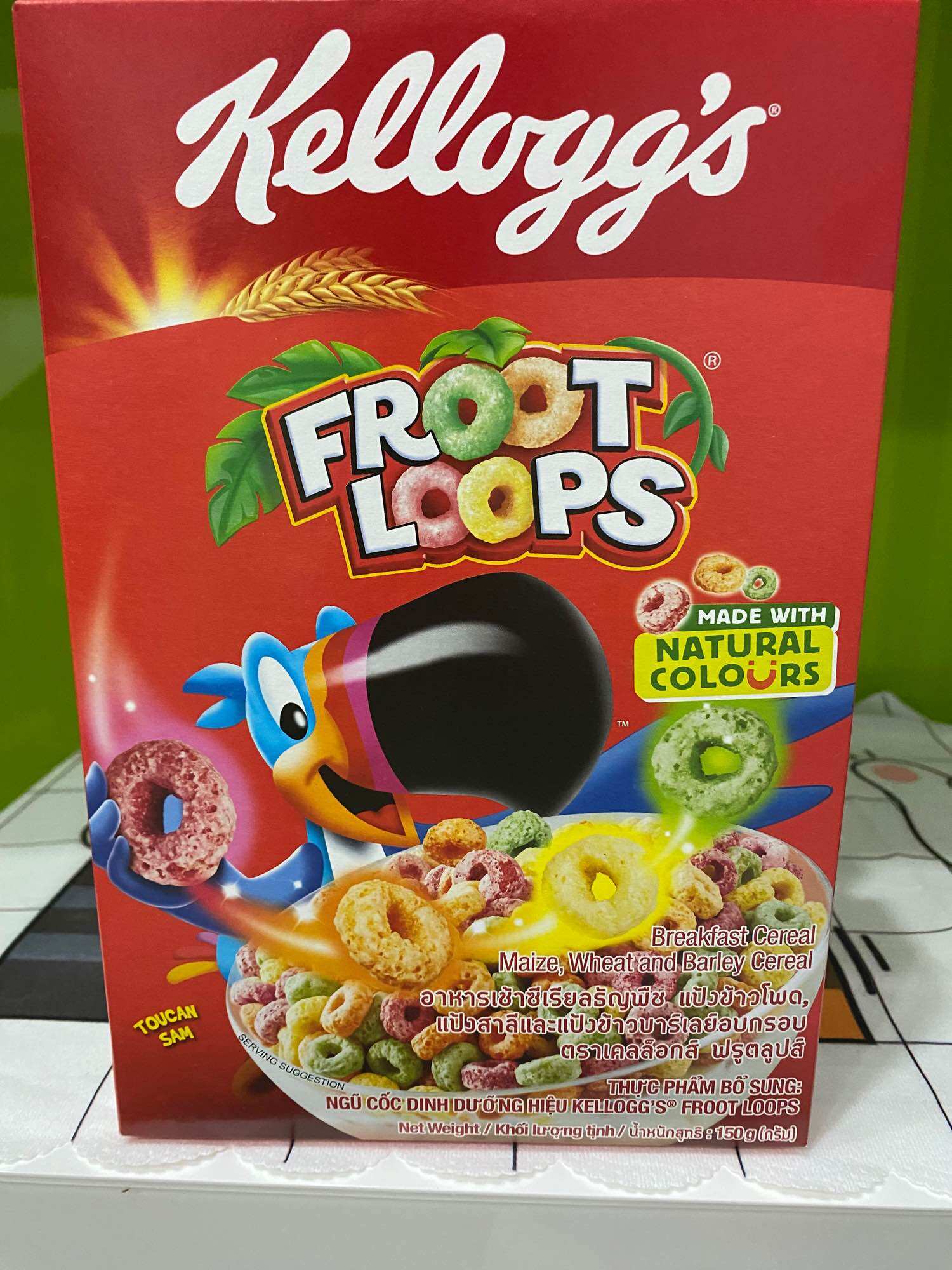Ngũ cốc ăn sáng Kellogg's Froot Loops 150g