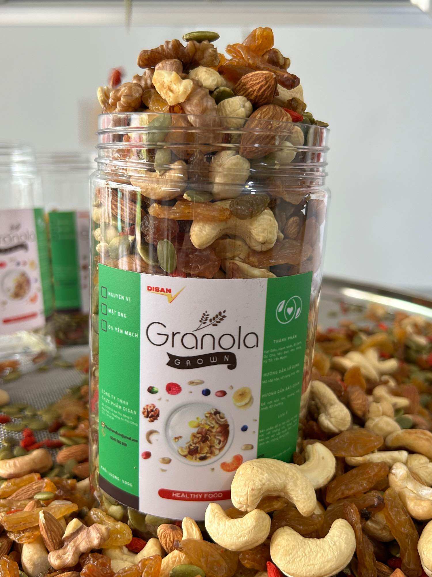 Granola siêu hạt - không yến mạch 500g