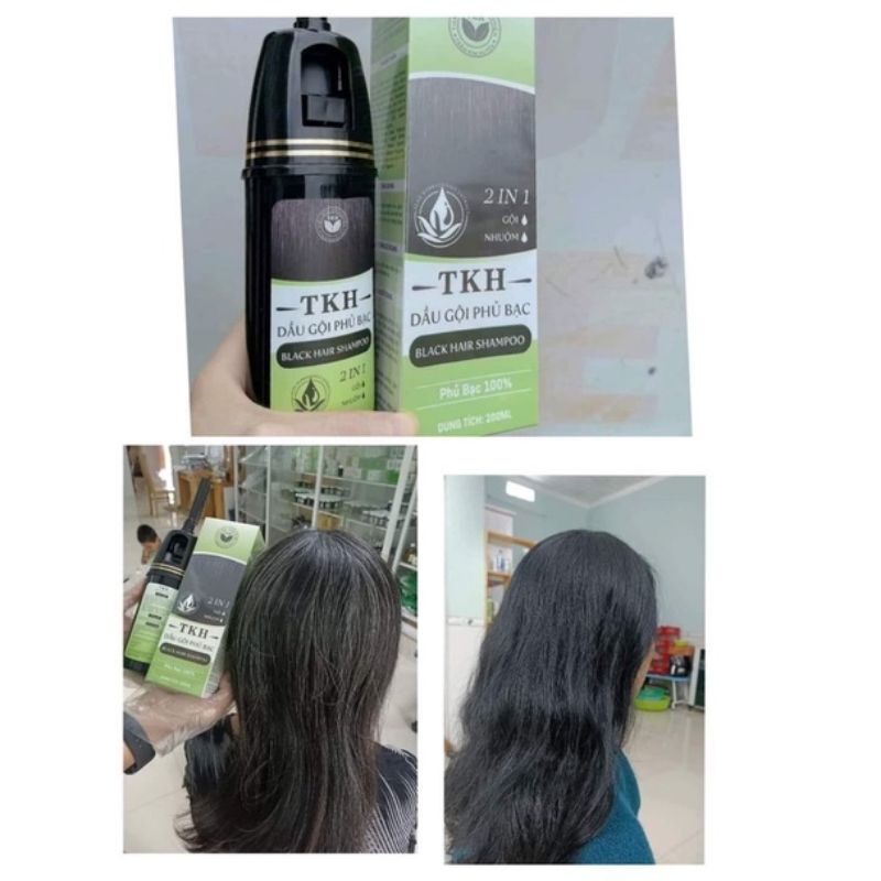 dầu gội phủ bạc trần kim huyền