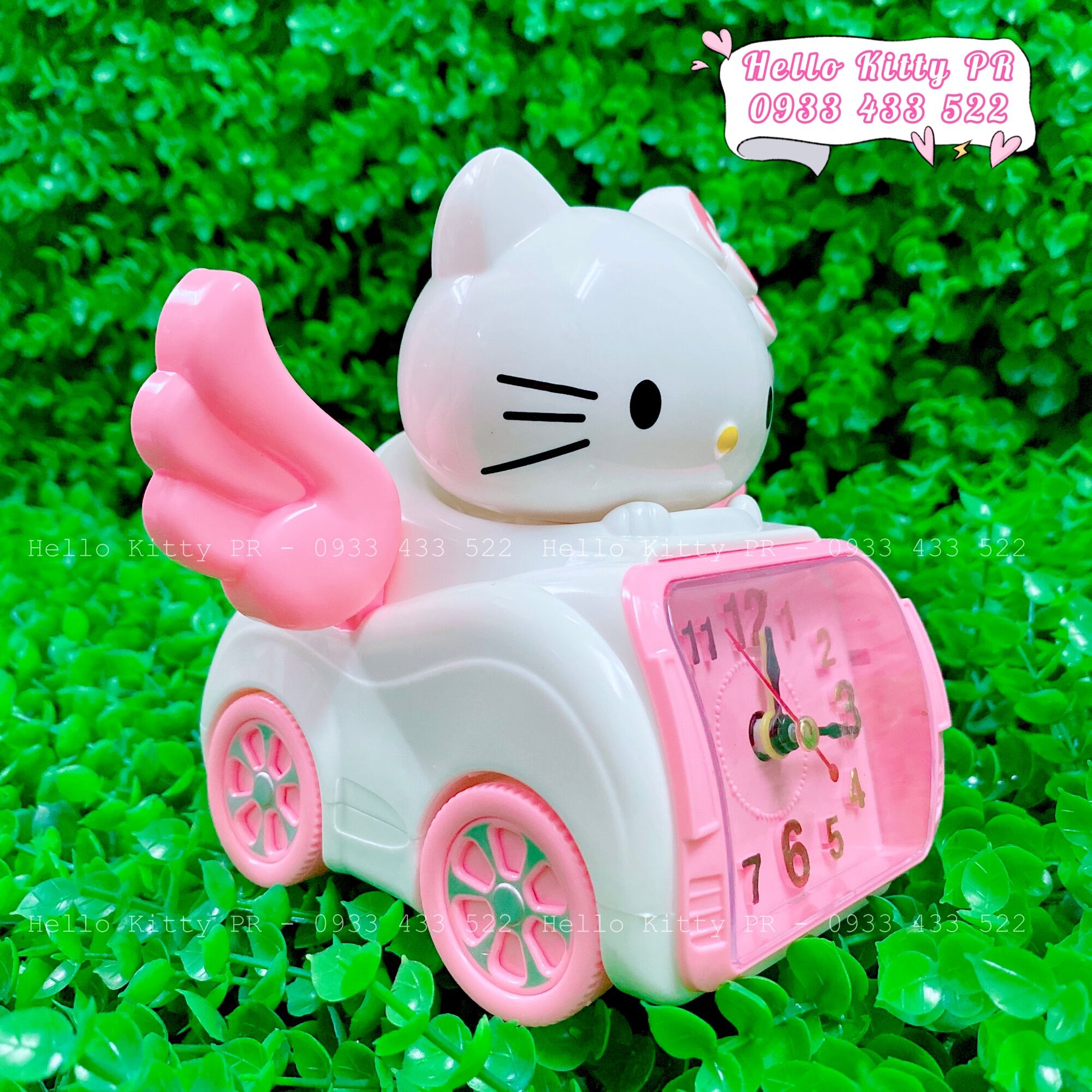 Đồng hồ báo thức Hello Kitty Doremon Doraemon