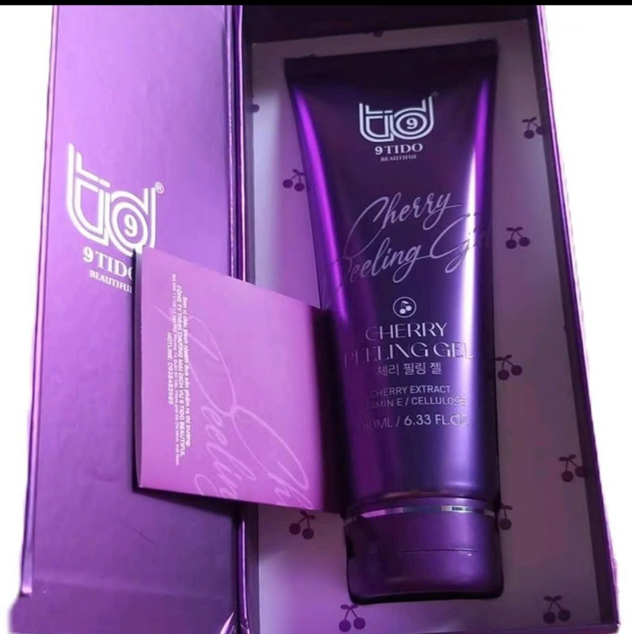 GEL TẨY TẾ BÀO CHẾT 9TIDO - CHERRY PEELING GEL 180ML
