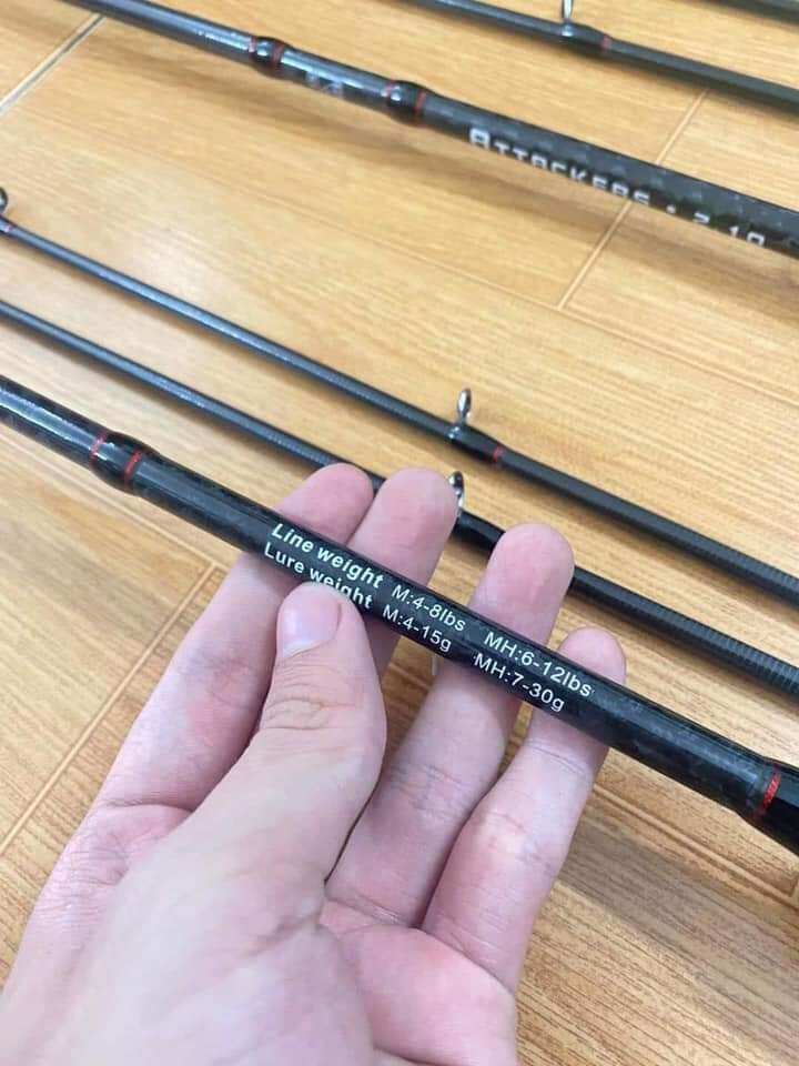 Cần lure chính hãng Shimano Attacker 2 ngọn