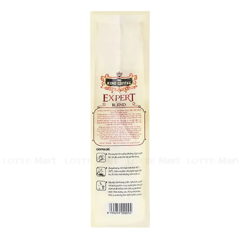 KING COFFEE Expert Blend 1 - Túi 500 g