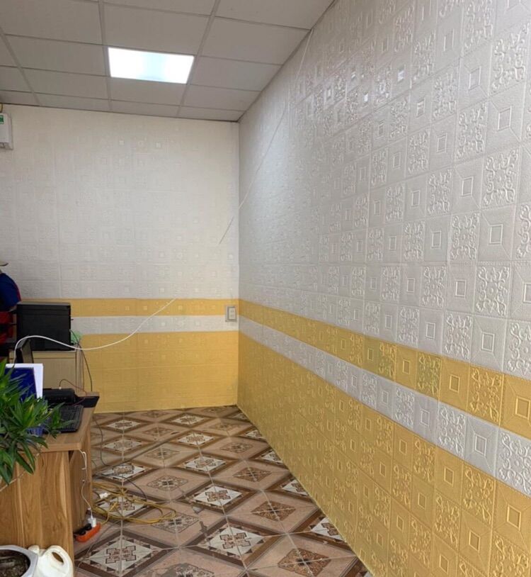 Combo 40 tấm xốp hoa văn tem kích thước 70x70cm
