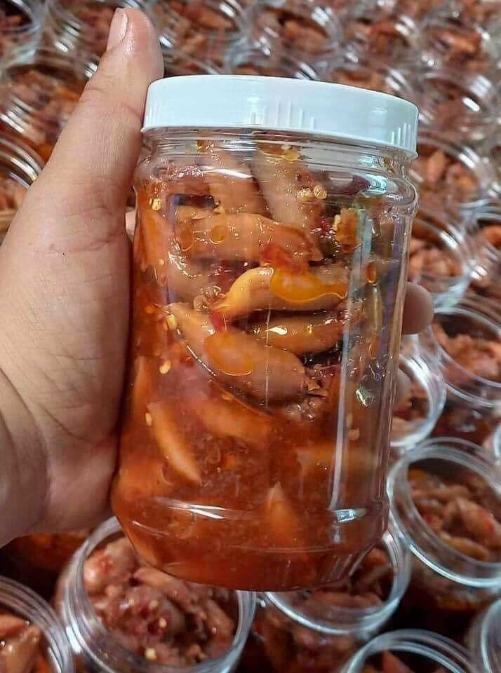 500g mực muối rim