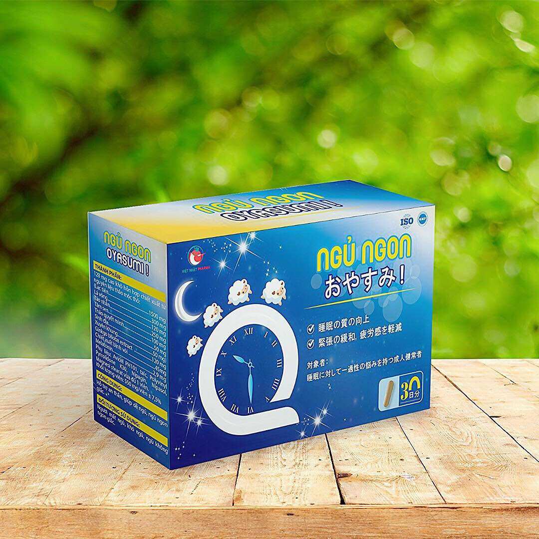 Viên uống ngủ ngon oyasumi. hỗ trợ an thần, giúp dễ ngủ, ngủ ngon giấc