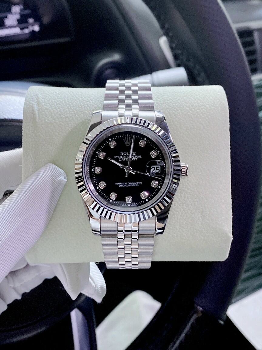 Đồng hồ đeo tay nam Rolex Datejust size 40mm, Kính Saphire, máy pin Nhật