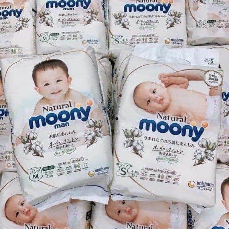 Tã quần Moony M 2 miếng. Date 2024.