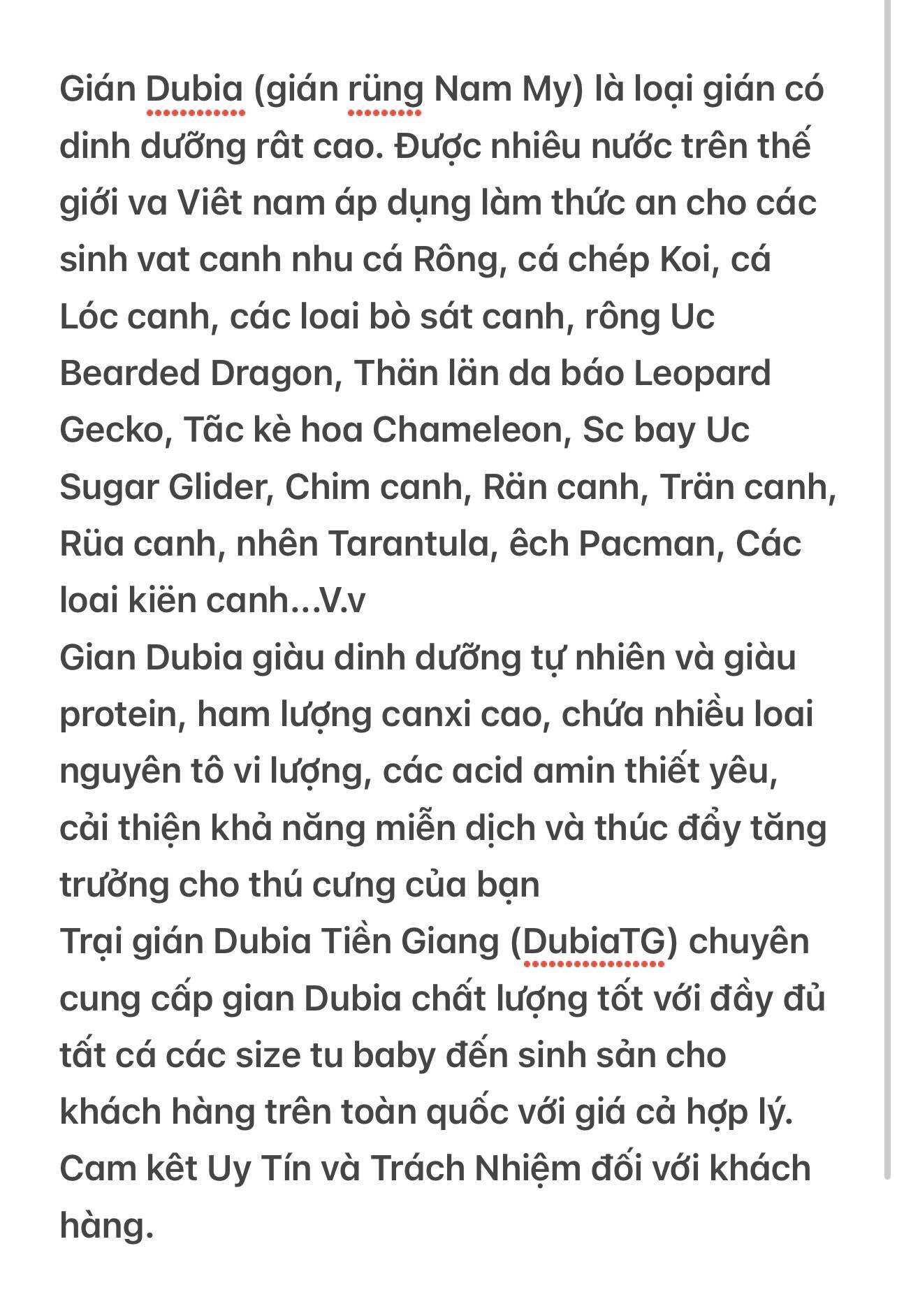 100 gram gián thịt size lộn xộn từ size baby đến size to