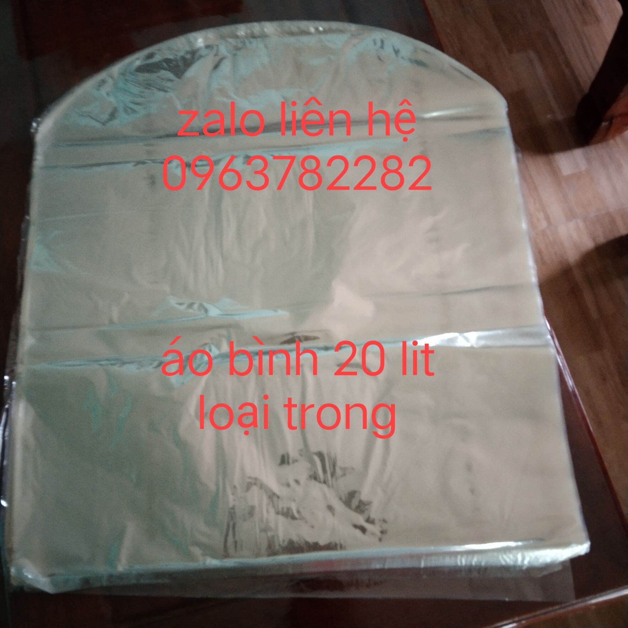 1 kg màng co áo bình 20 lit loại trắng trong