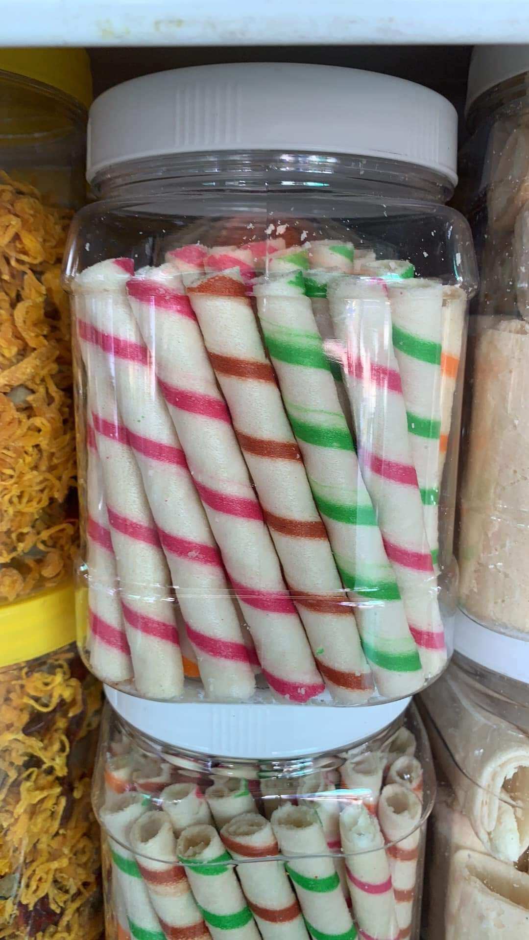 Bánh ống quế kem 500g