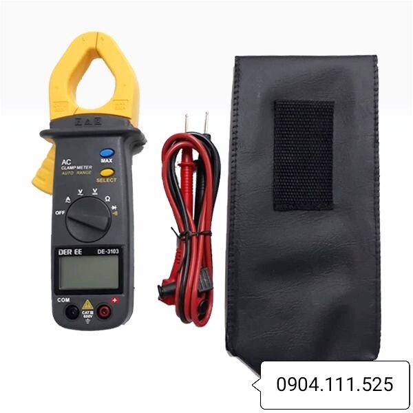 [HCM]Ampe kìm đo dòng AC DEREE DE-3103 (600A)