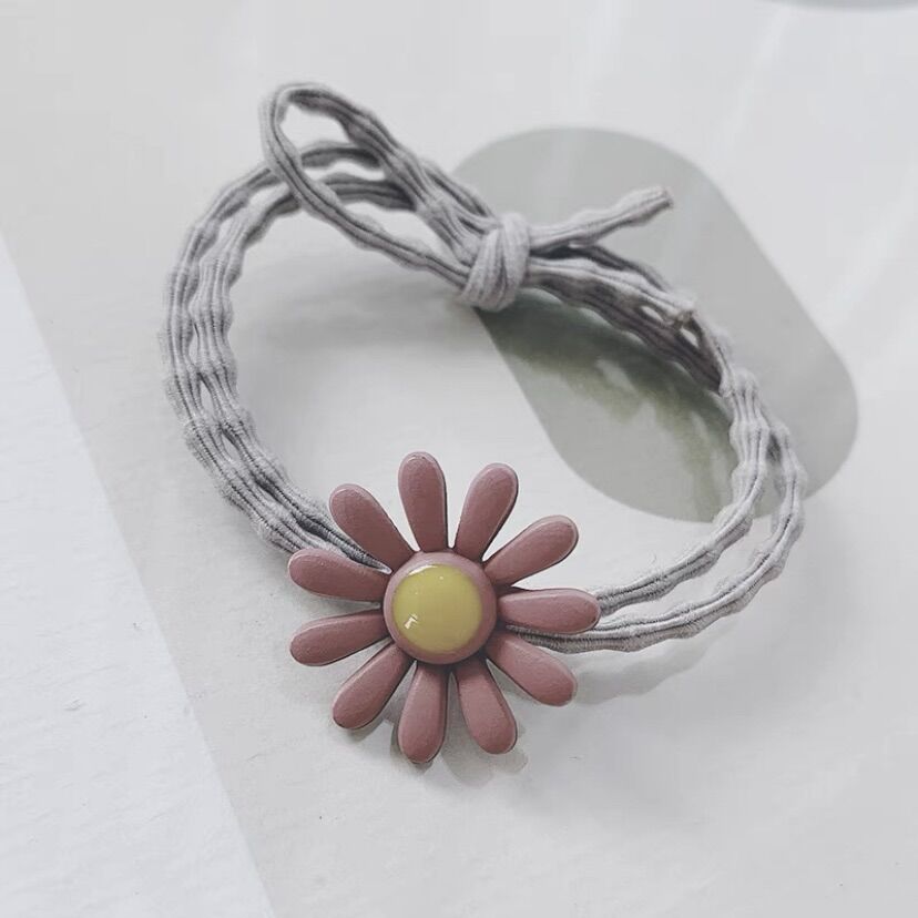 Dây cột tóc, chun cột tóc, buộc tóc hoa cúc Meily Store