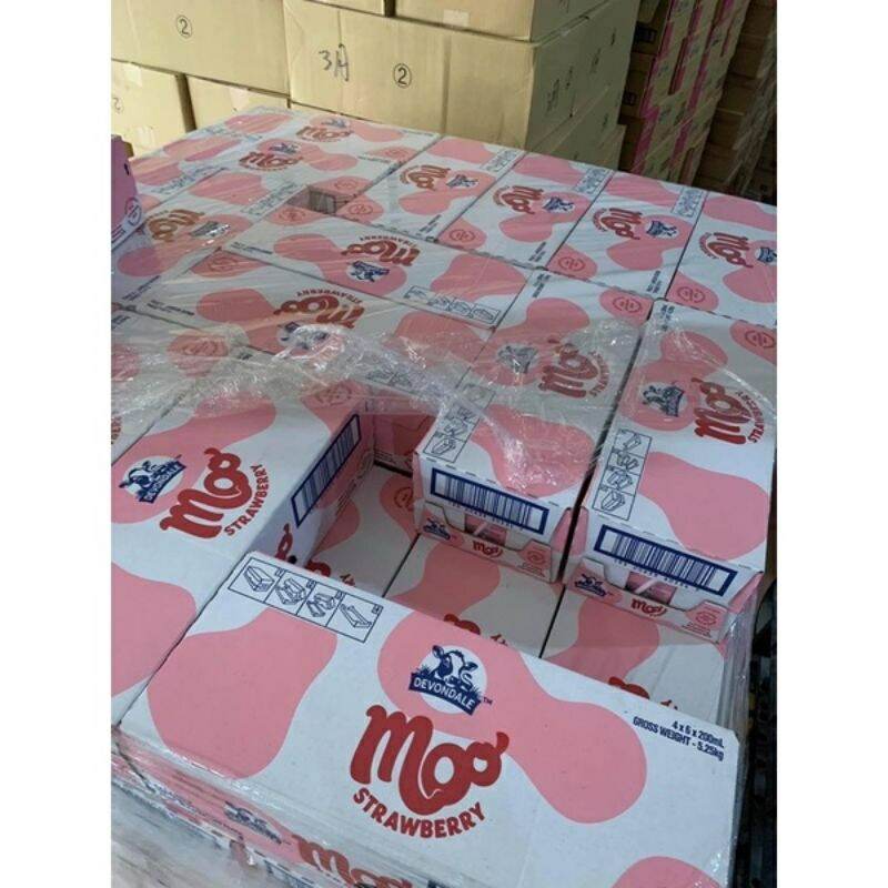 SỮA TƯƠI ÚC DEVONDALE DÂU 200ML/24 HỘP