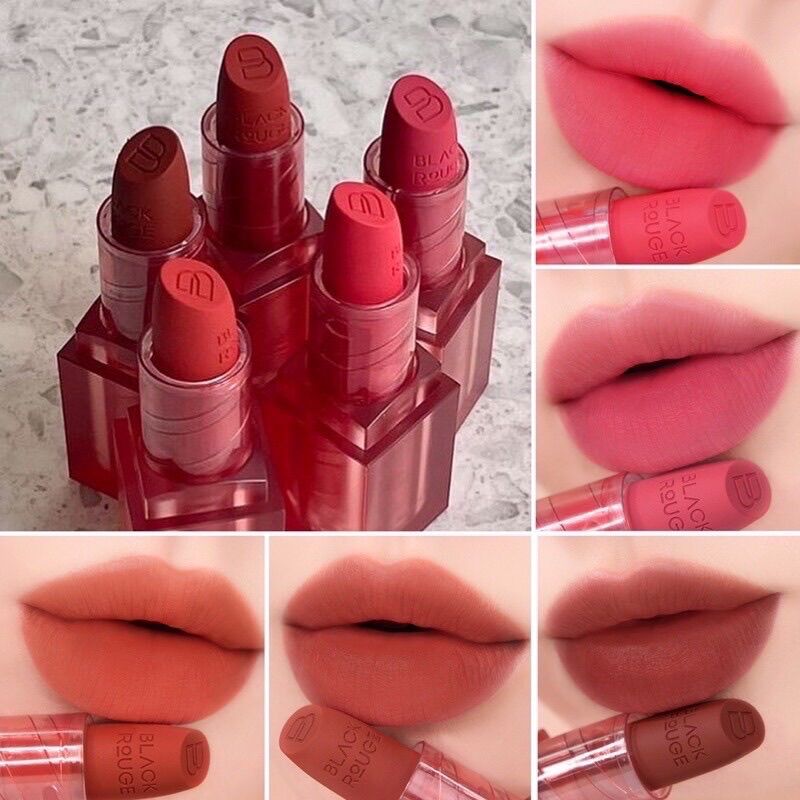 SON THỎI LÌ BLACKROUGE WEARABLE VELVET LIPSTICK