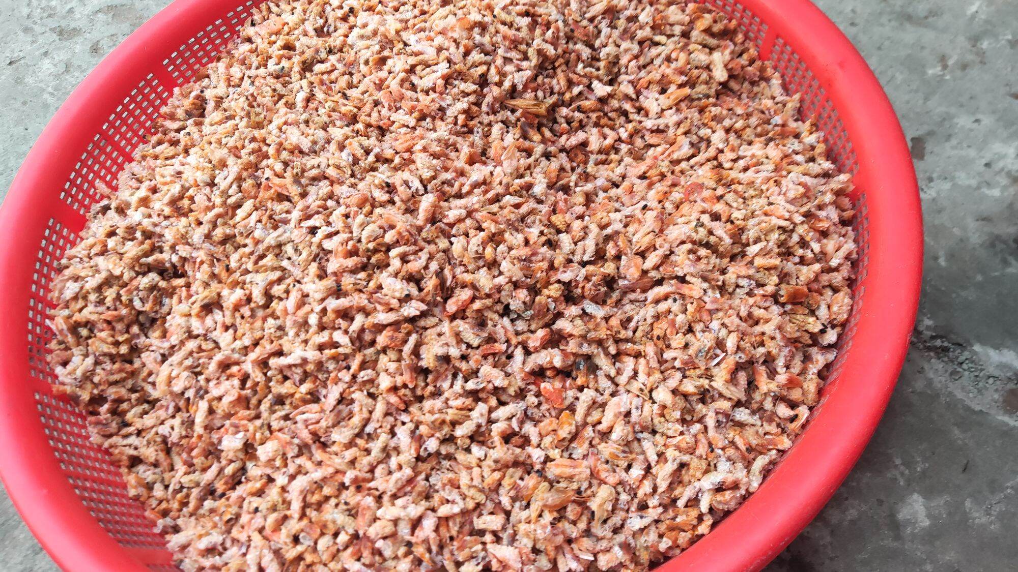 1kg Đầu tôm khô, làm sạch không bụi