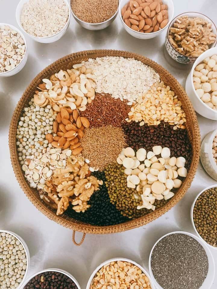 ngũ cốc 18 loại hạt