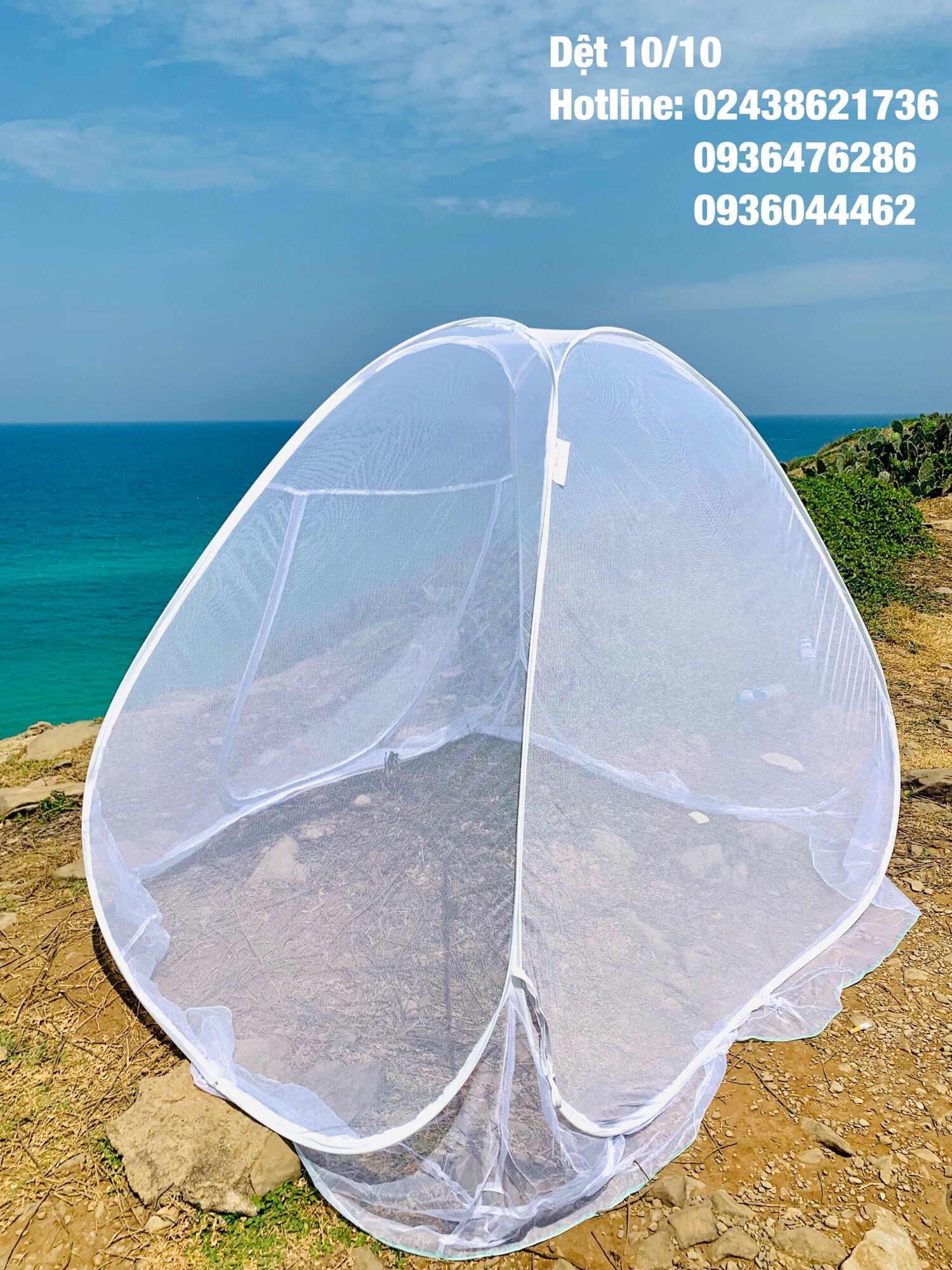 Màn, mùng chụp tự bung 1m2