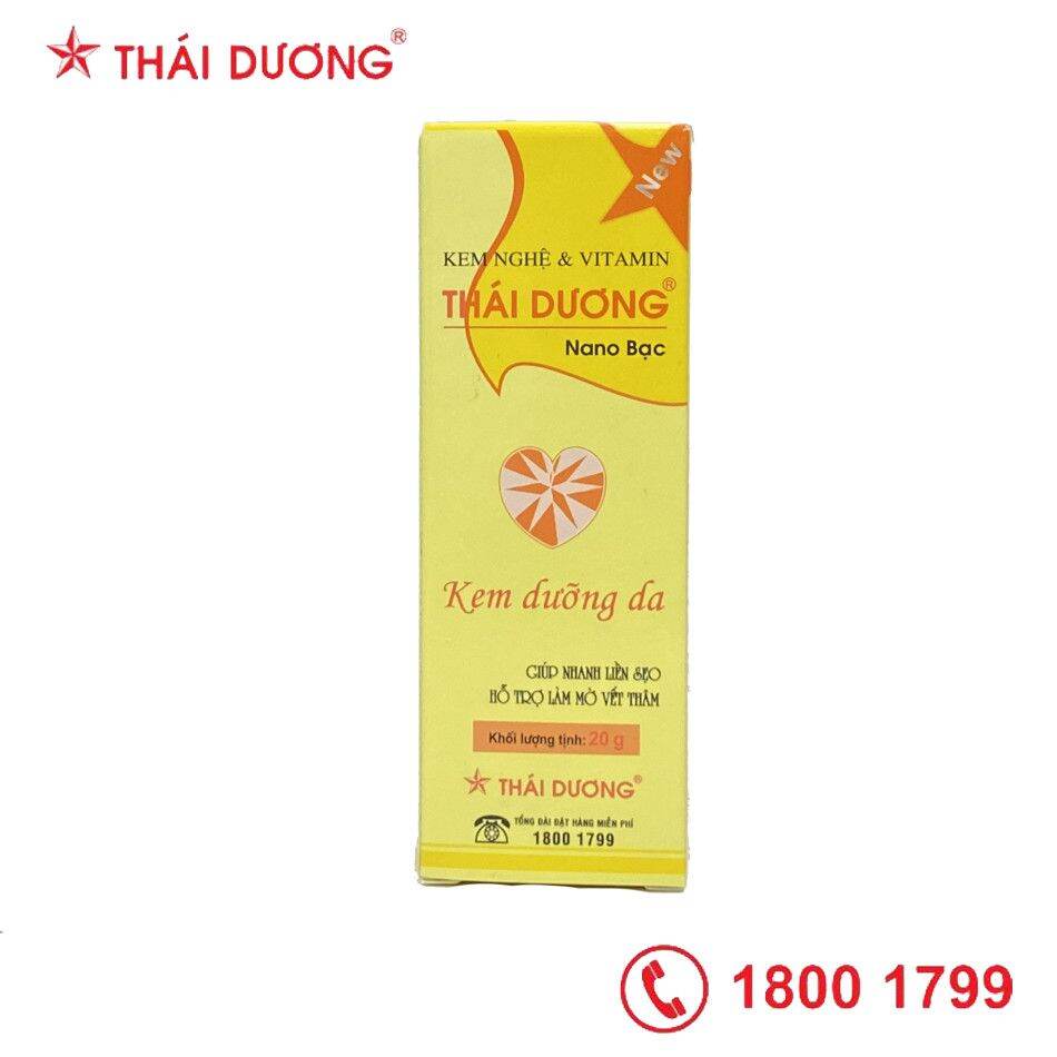 [HCM]KEM NGHỆ & VITAMIN THÁI DƯƠNG - tuýp 20g