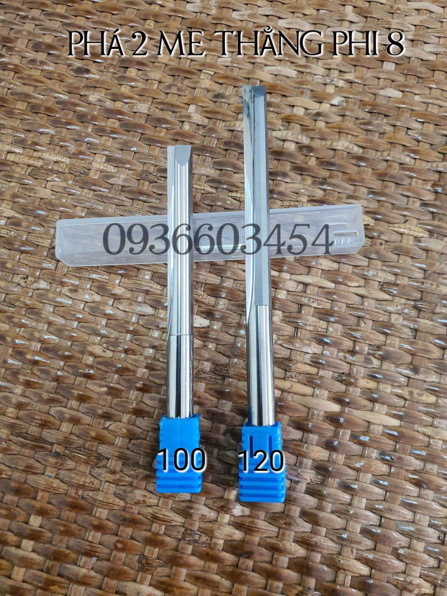 Mũi phá thô 2 me thẳng phi 8, dài 100/120 cao cấp