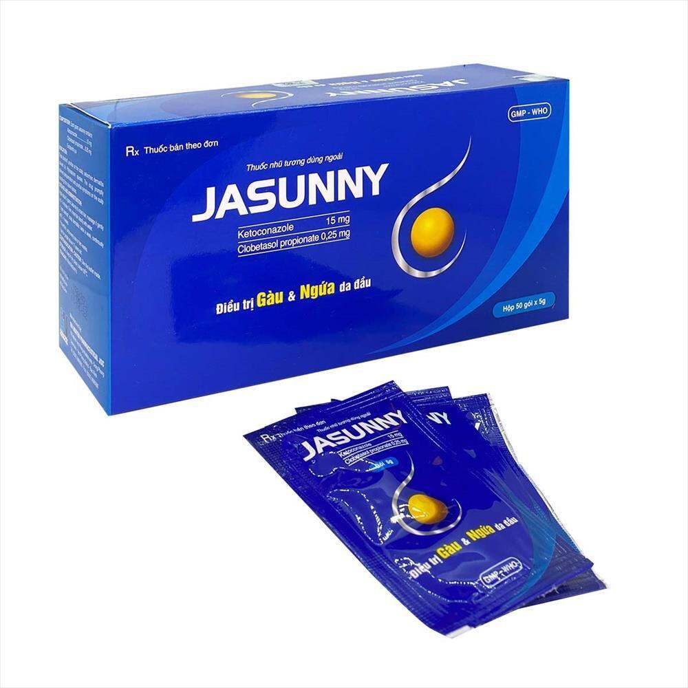 Dầu gội Jasunny hộp 50 gói
