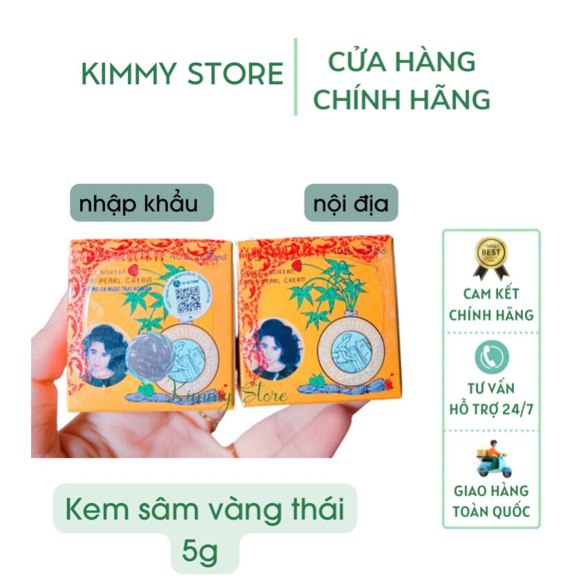 Kem sâm vàng korean pearl cream chuẩn xịn