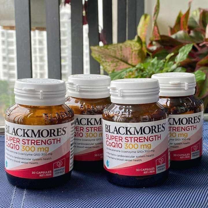BỔ TIM Q10 BLACKMORES. 350k lọ 30v Công dụng của CoQ10 Blackmores của Úc