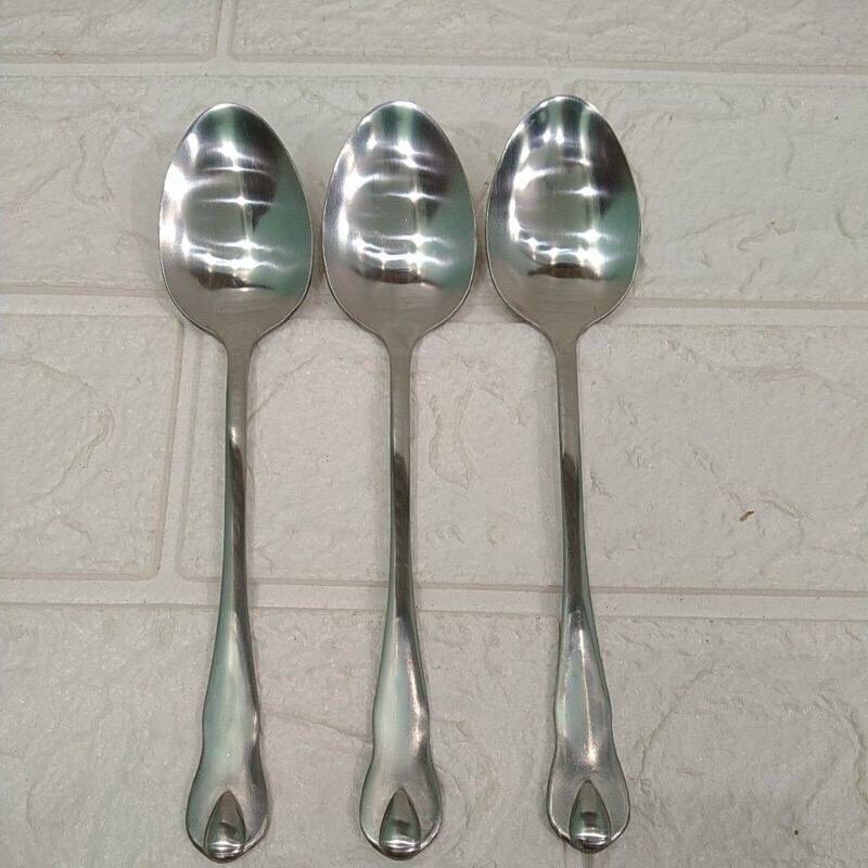 Thìa vài rĩa inox giọt nước các cỡ