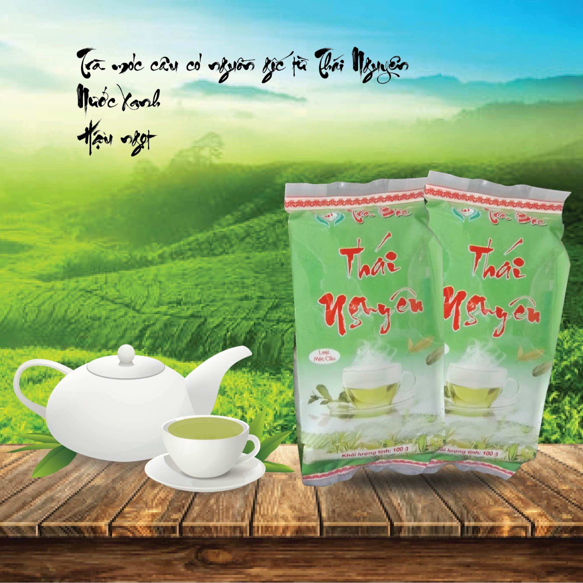 Trà bắc Thái Nguyên gói loại 2
