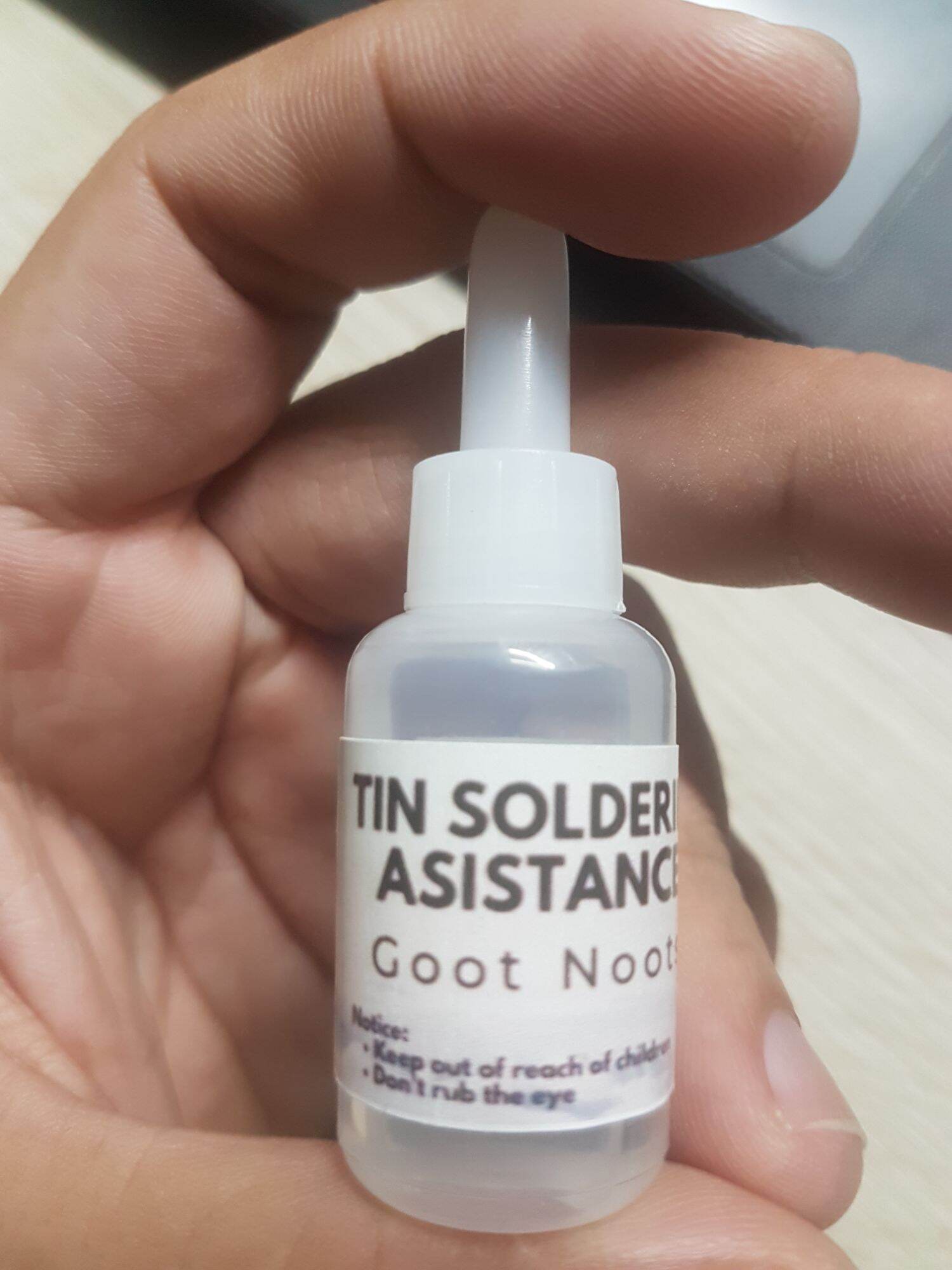 Nước trợ hàn dung dịch trợ hàn hỗ trọ hàn trên inox thép 10ml