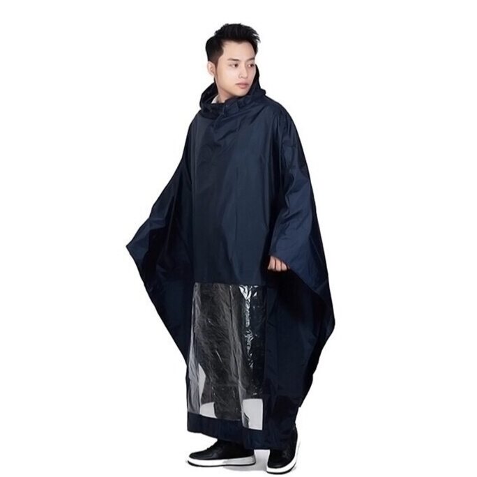 Áo mưa choàng cánh rơi. áo mưa đi xe máy 1 người 1 đầu vải dù siêu nhẹ chống thấm nước