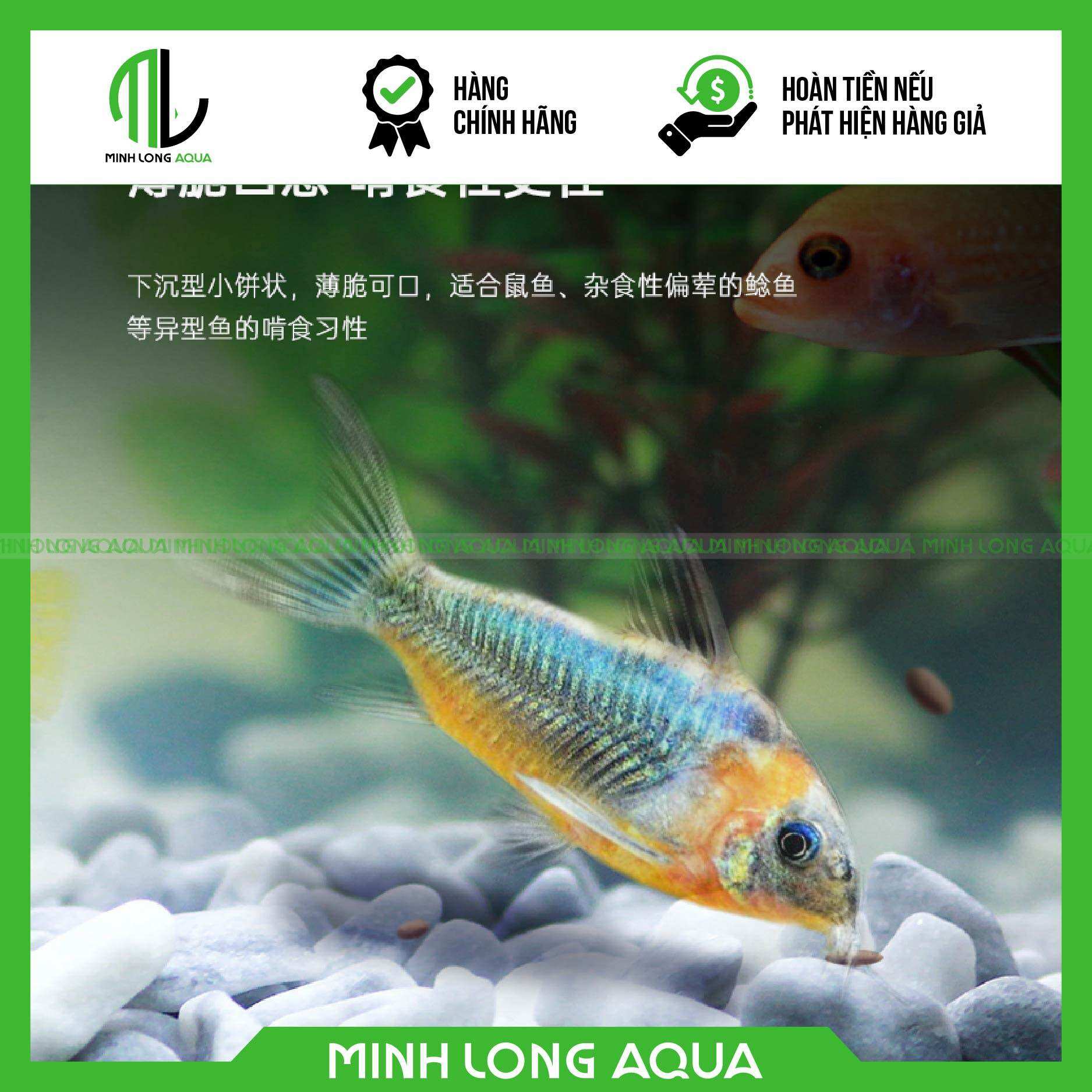 Thức ăn cá cảnh Biozym Ratfish cao cấp cho cá Chuột, cá Pleco