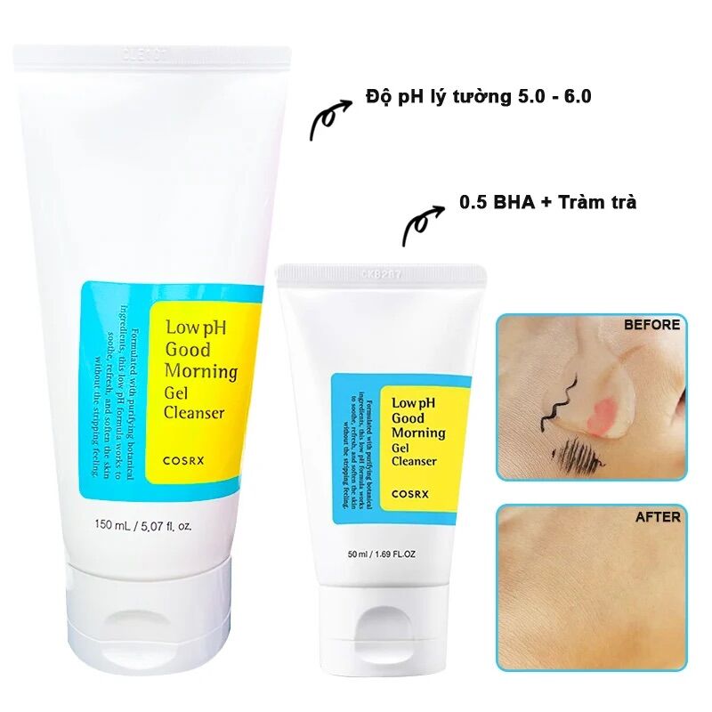 Sữa rửa mặt Cosrx xanh