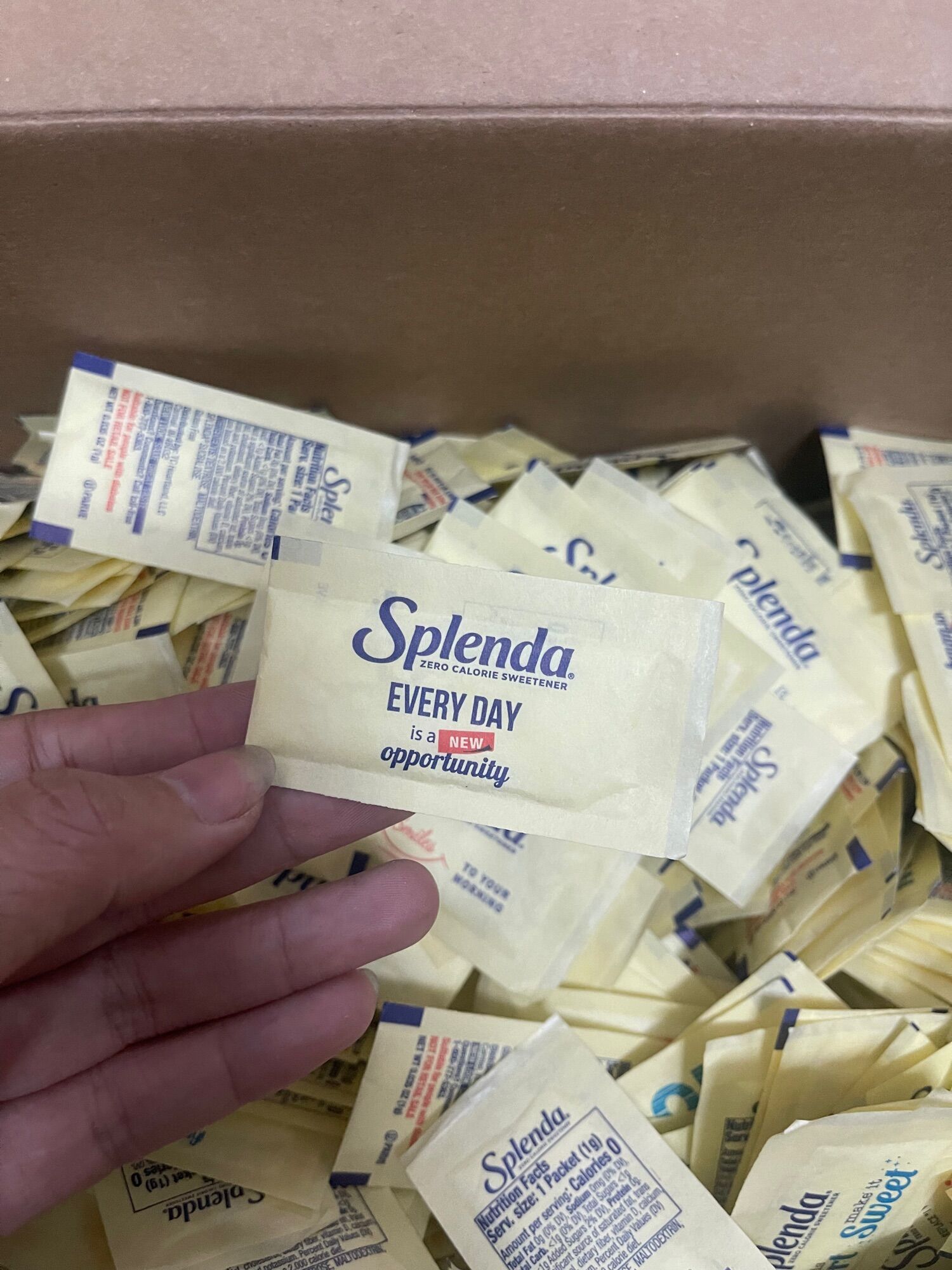 Combo 100 gói đường ăn kiêng splenda hàng mỹ