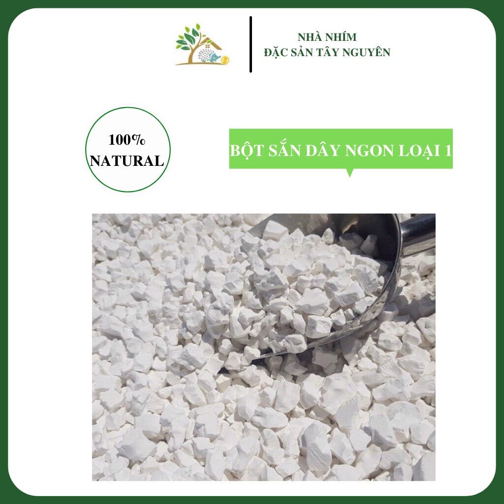1kg bột sắn dây nguyên chất 100% tự nhiên - hũ 1kg