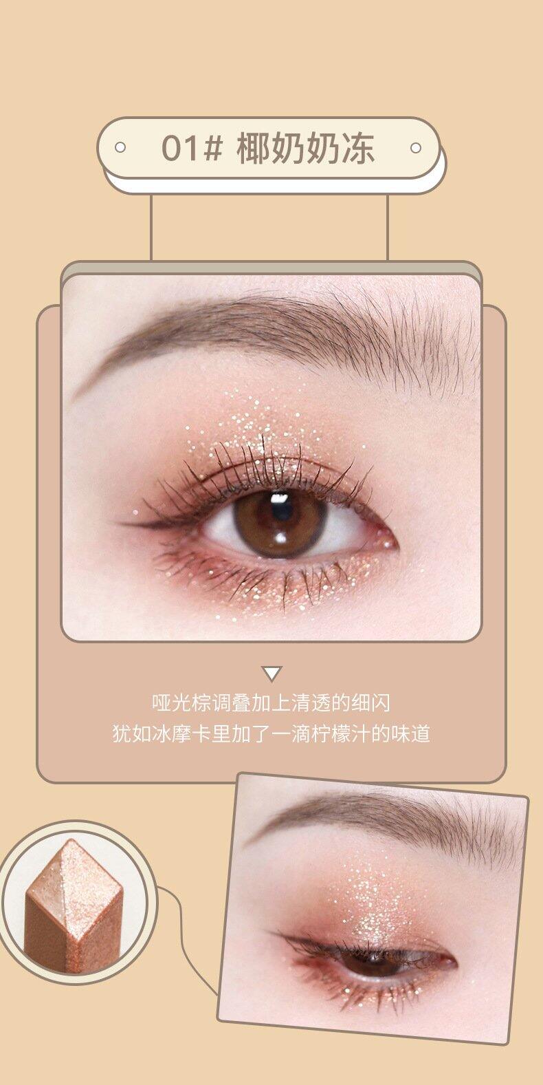 Phấn mắt NoVo Eyes Shadow dạng thỏi 2 đầu ( mẫu mới)