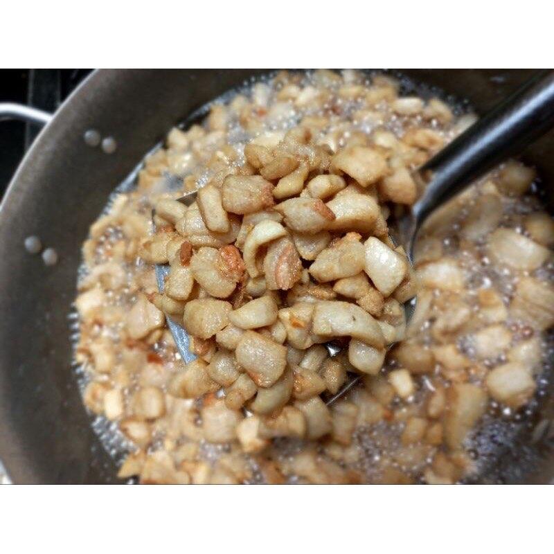 Tóp mỡ nguyên chất không tẩm vị 500g