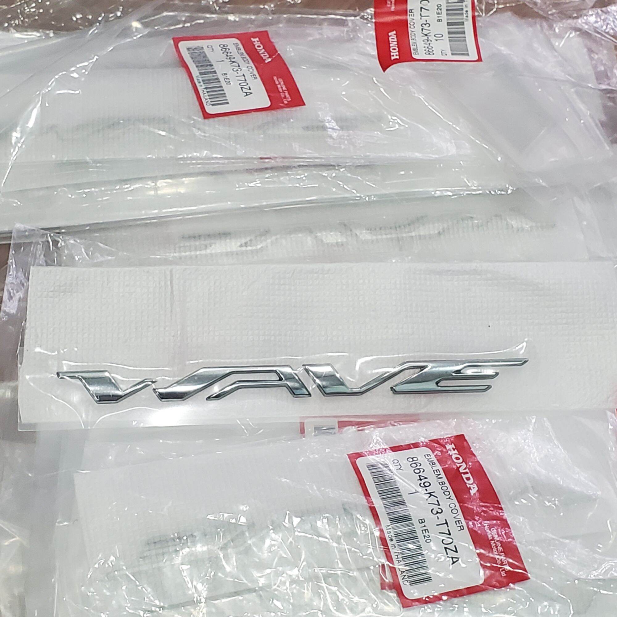 Cặp Tem Chữ Nổi WAVE 125i Zin Thái Lan
