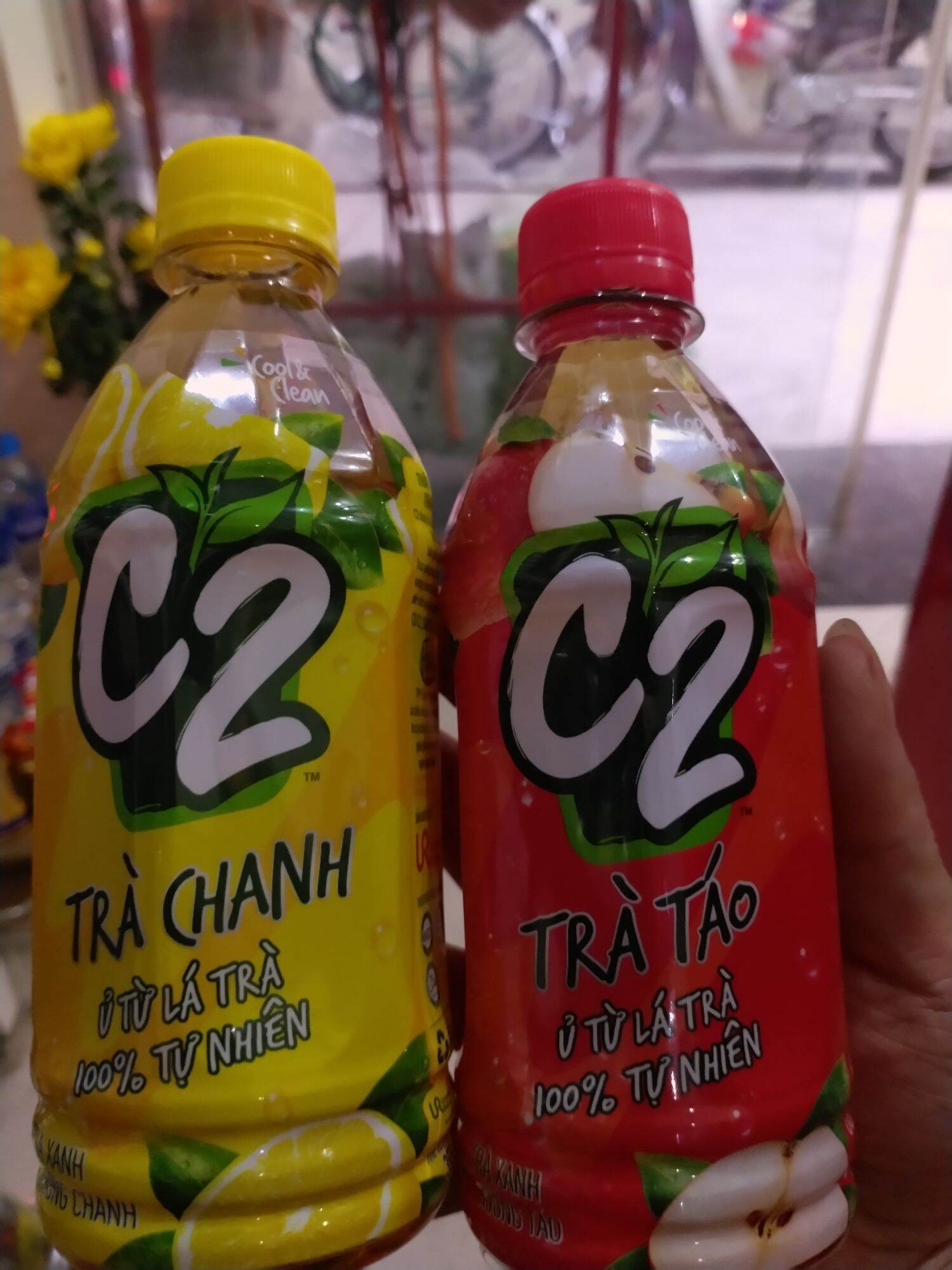 Trà chanh c2 chai 360ml