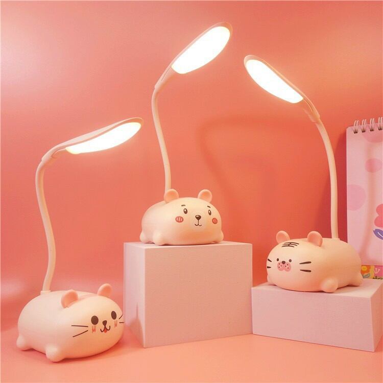 Đèn học để bàn tích điện siêu cute