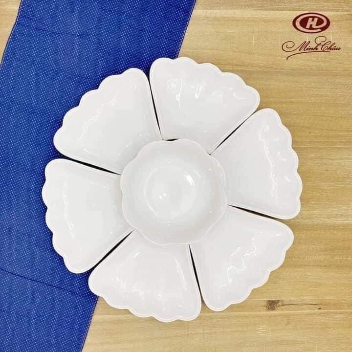 Bộ tô đĩa Hoa Mặt Trời 7 món