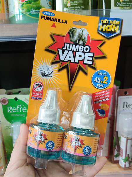 Bộ đôi tinh dầu đuổi muỗi Jumbo Vape