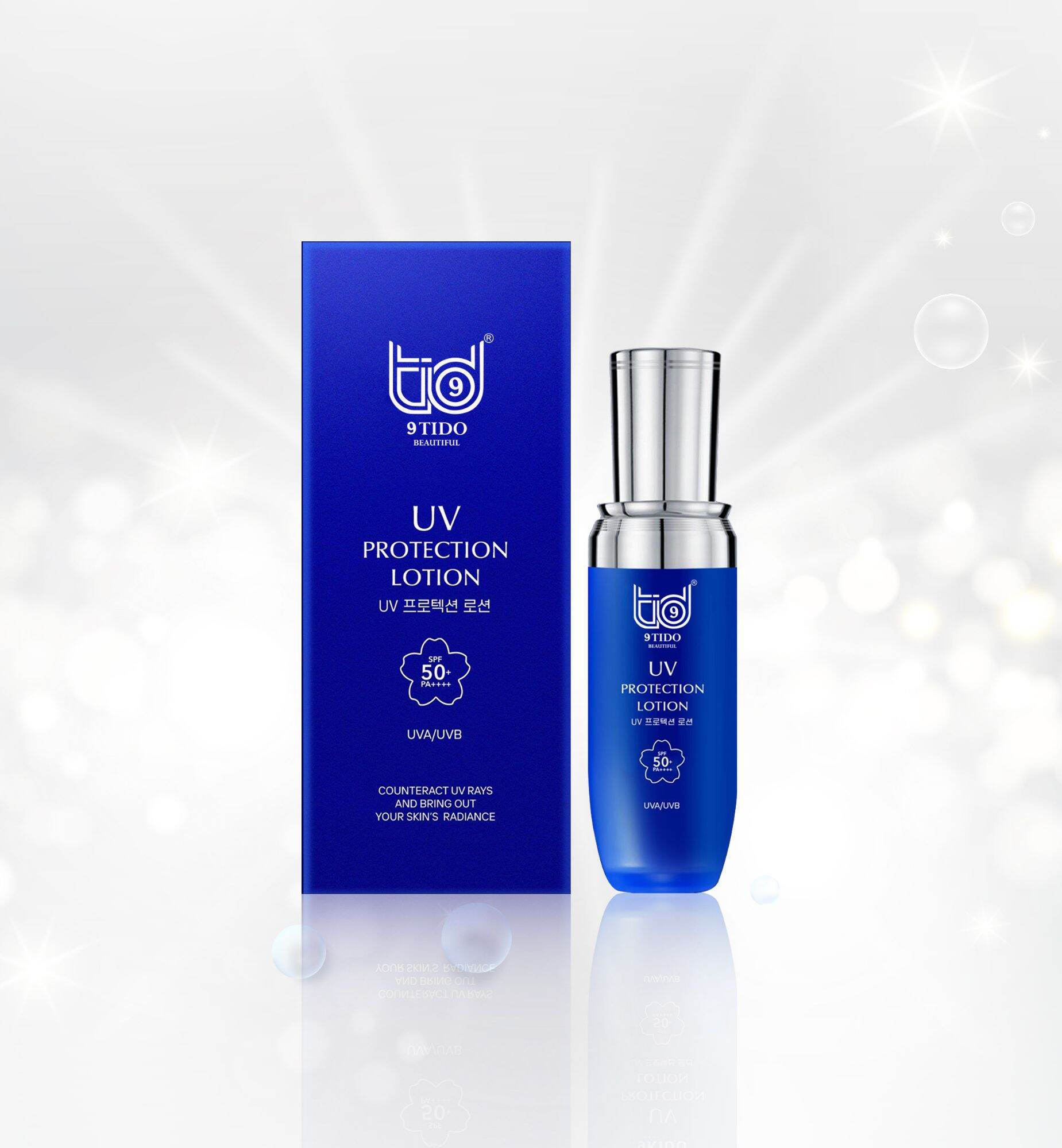 Kem Chống Nắng BB Creamcao cấp SPF 50+PA+++ (30gr).Sp của 9TIDO BEAUTIFUL.Giúp chống nắng, dưỡng ẩm &amp; làm trắng da.