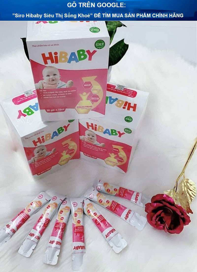 SIRO HIBABY [CAM KẾT CHÍNH HÃNG] HỘP 20 GÓI