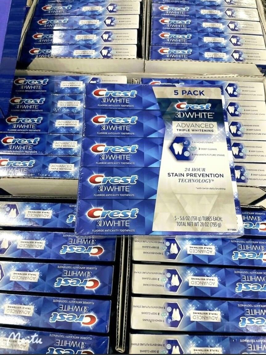 Kem đánh răng crest 3D white 147g chuẩn Mỹ