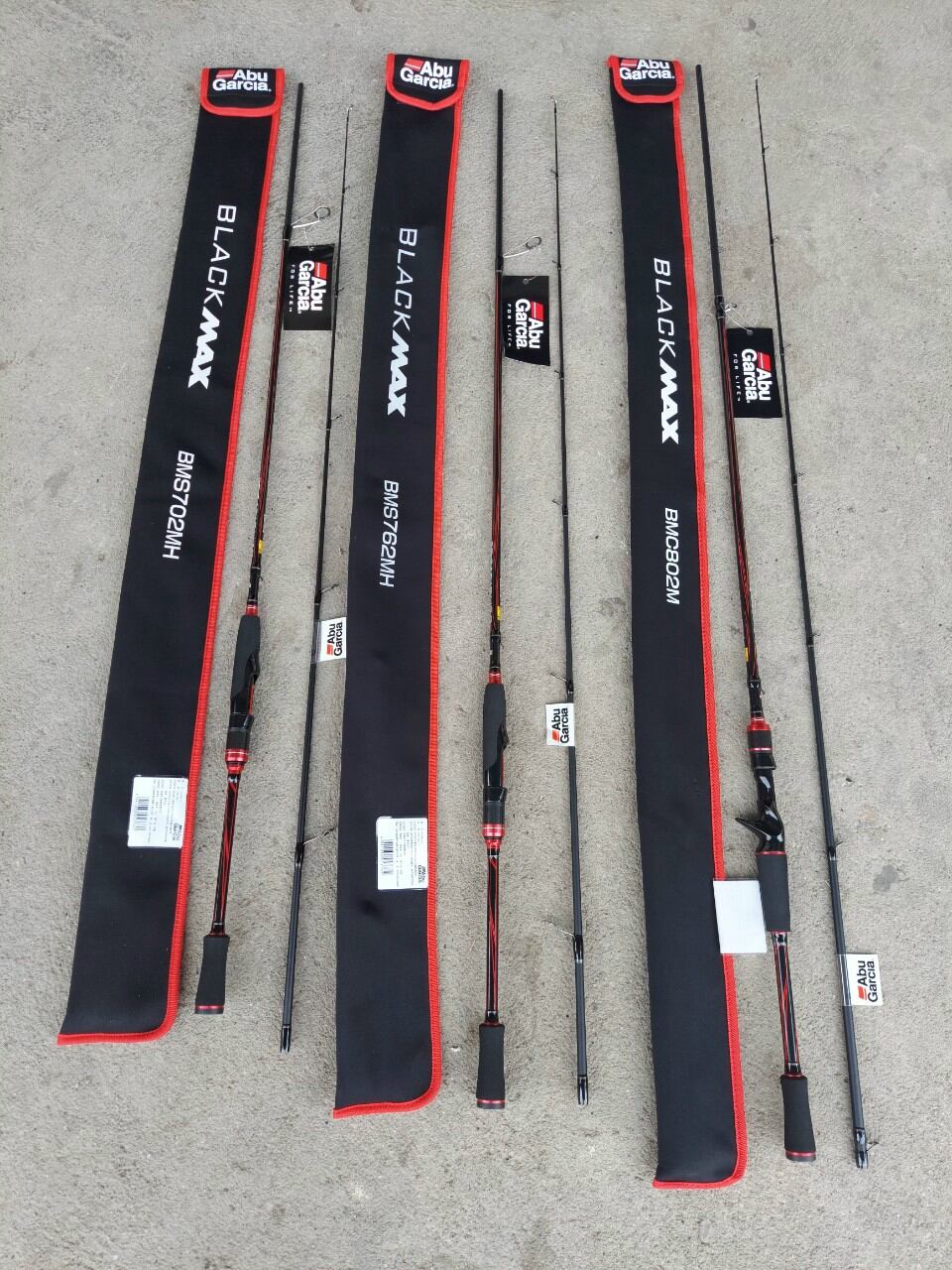 Cần lure abu black max chính hãng cứng MH