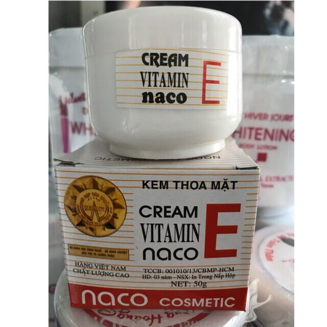 Naco Vitamin E Cream Moisturizes