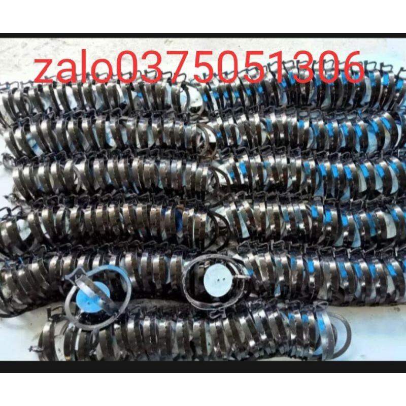 com bo 20 chiếc cạm kiềng bẫy chuột, bẫy thú rừng hàm 9cm