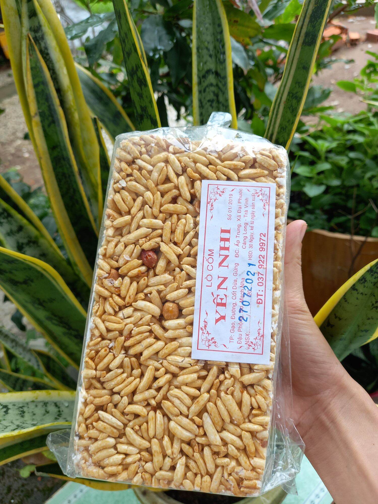 Combo 4 Cây Cốm Gạo Miền Tây Giòn Béo 200g